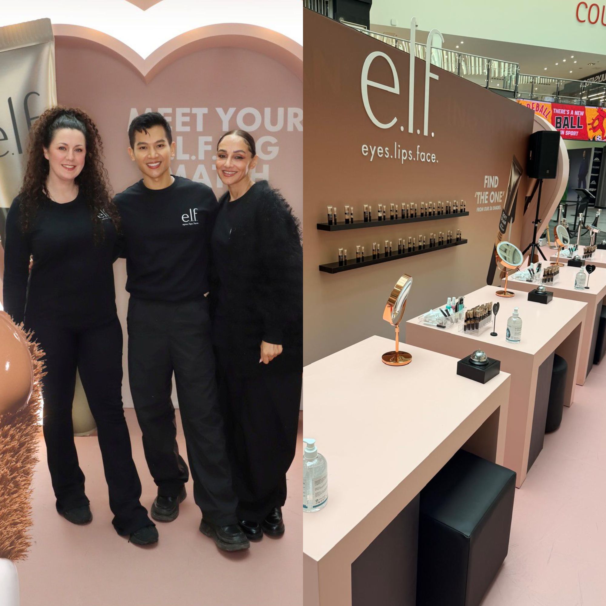 e.l.f |  Pop-Up Event Manchester